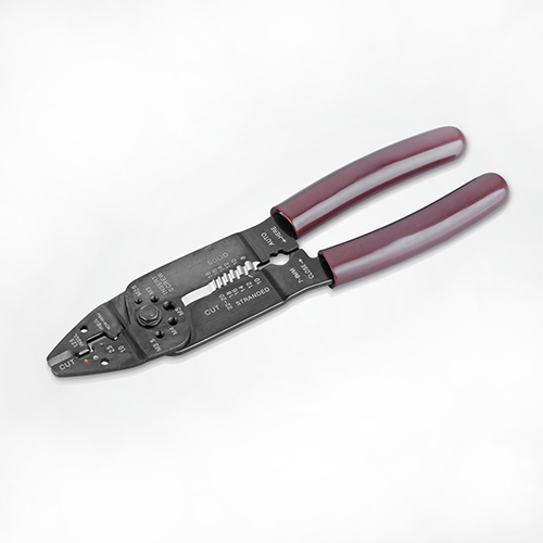 9" multifunctional electrician pliers with wire cutting, wire crimping & wire stripping function