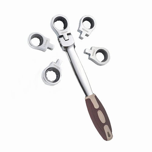 5 in 1 head interchangeable ratchet wrenches